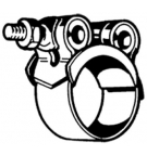 Schlauchschelle 40-43 stark
